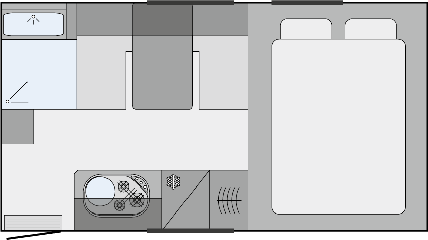 grundriss_260sd_840px Inneneinrichtung TRAIL/BOX 260SD